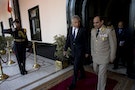 埃及軍方領導人塞西請辭軍職 宣布參選總統