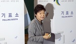 南韓地方選舉投票率創新高 支持者力挺朴槿惠低空過關