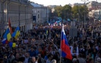 莫斯科數千群眾遊行 抗議俄羅斯援助烏東叛軍