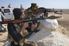 Tribal fighters take part in an intensive security deployment against Islamic State militants in Haditha