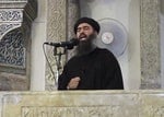 圖為 Abu Bakr al-Baghdadi。 Photo Credit: AP/達志影像 