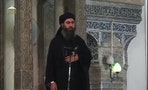 Still image taken from video of a man purported to be the reclusive leader of the militant Islamic State Abu Bakr al-Baghdadi making what would be his first public appearance at a mosque in Mosul