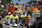 國際人權日，千名柬埔寨民眾上街頭反對國家暴力