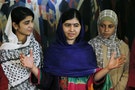 Nobel Peace Prize laureate Yousafzai is joined by young women activists in Oslo