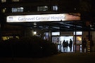 General view of Gartnavel General Hospital in Glasgow