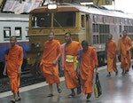 Thailand Train Strike