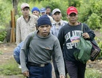 潛逃至柬埔寨的越南中部高原原住民。Photo Credit：AP/ 達志影像