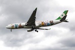 Airplane Eva Air Hello Kitty Airbus A330-300