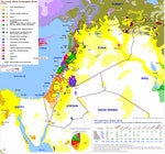 al-Sham（Levant）地區的種族分布圖　Photo Credit: Dr. Michael Izady/Gulf/200 Project