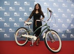 導演 Haifaa Al-Monsour 出席2012年威尼斯影展（Photo credit: Reuters / 達志影像）