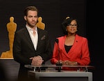 Chris Pine and Cheryl Boone Isaacs｜Photo Credit: Reuters/達志影像