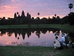 柬埔寨知名世界遺產吳哥窟。Photo Credit：AP/ 達志影像 