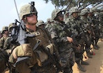 2014年美軍與南韓軍人參與在泰國的Cobra-Gold聯合軍演。Photo Credit：AP/ 達志影像