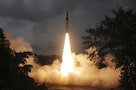 APTOPIX India Missile Test