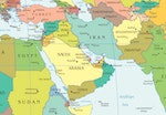 Map of the Middle East｜Photo Credit: Wikimedia Commons CC BY 3.0