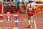 Beijing Olympics Athletics Mens 110M Hurdles