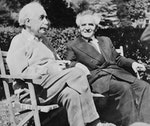 David Ben Gurion and Albert Einstein
