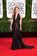 attends the 72nd Annual Golden Globe Awards at The Beverly Hilto