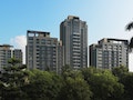 豪宅_公寓_Exterior high rise apartment building