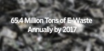 你知道人類每年產出六千萬噸電子垃圾，相當於兩百棟帝國大廈？