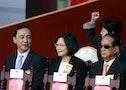 Taiwan's ruling Nationalist KMT chairman Chu, Taiwan's main opposition DPP Chairperson and presidential candidate Tsai, PFP Chairperson and presidential candidate Soong and KMT presidential candidate 