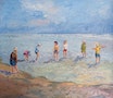 Summer vacation Children on the beach