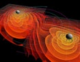 愛因斯坦「重力波」：兩個大黑洞撞擊融合，吹皺一湖宇宙春水
