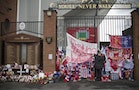 UK - Liverpool - Hillsborough Memorial