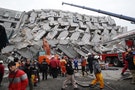 APTOPIX Taiwan Earthquake