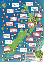 廠商針對毛利語週推出的毛利語學習大富翁遊戲：在紐西蘭毛利語週的商機是全國性、教育性的，想像一下把台灣的國小暑假作業、校外教學、母語教學結合再一起吧，雖然是學校的事情，但許多爸媽可是「難逃一劫」啊｜圖片來源：Aotearoa Road Trip