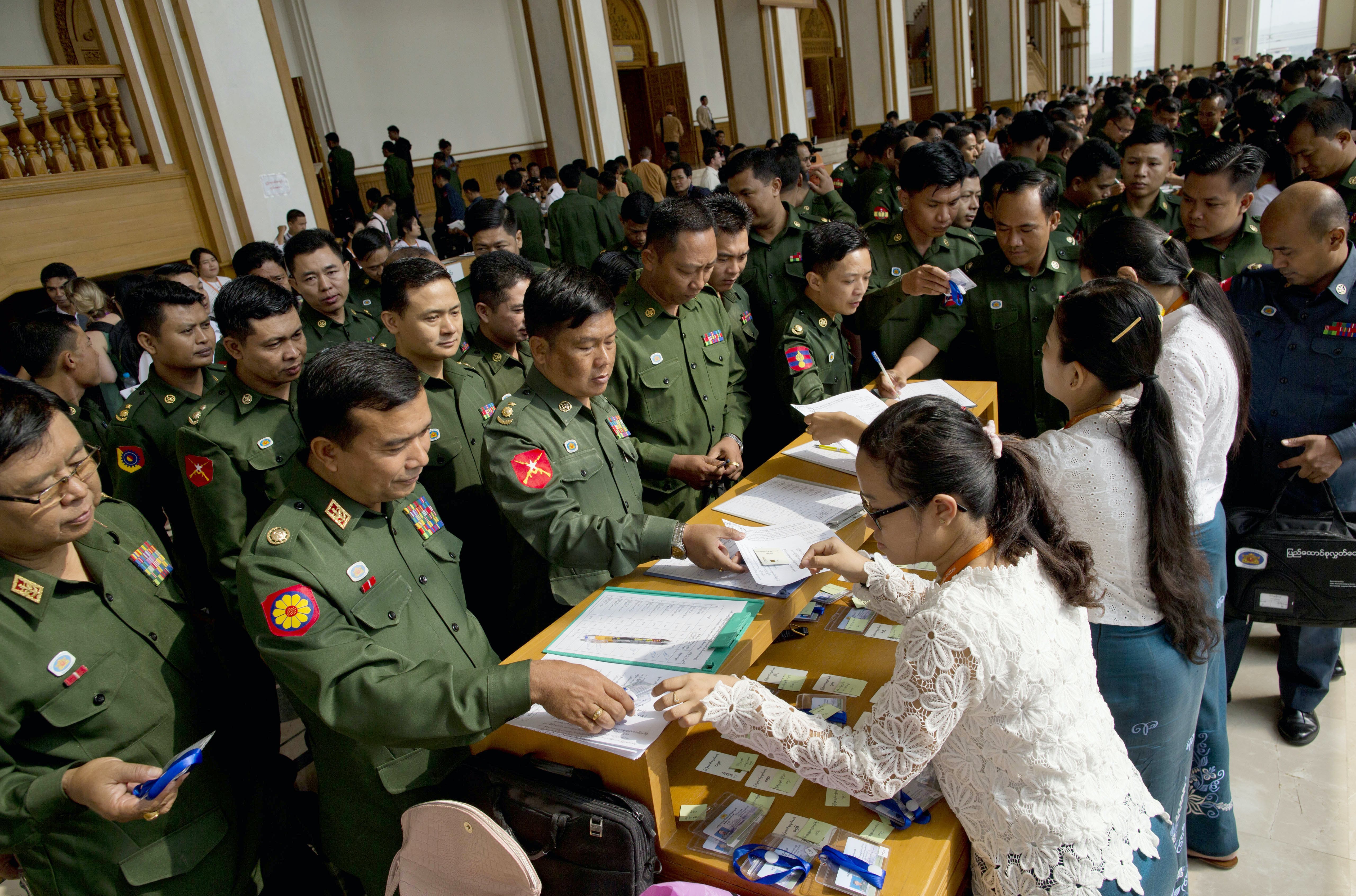緬甸總統大選結果揭曉 遭美制裁退將出任副手