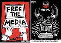 捍衛新聞自由！馬來西亞藝術家發起海報運動，要政府「解放媒體」