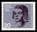 DBP_1964_431_Hitlerattentat_Sophie_Scholl