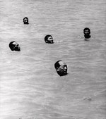 1966年，毛澤東泳渡（長江）。Photo Credit：AP/達志影像