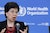 World Health Organization (WHO) Director-General Margaret Chan addresses the media on WHO's health emergency preparedness and response capacities in Geneva