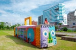 台北市地景藝術節塗鴉公車