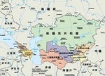 中亞地圖