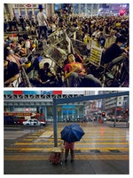 Hong Kong Umbrella Protest Sites Photo Gallery