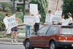 Protests   US  1989    Washington  DC   Chinense Embassy