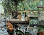 Auguste Renoir: La Grenouillère.  NM 2425