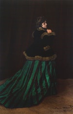 Claude Monet, The Woman in the Green Dress