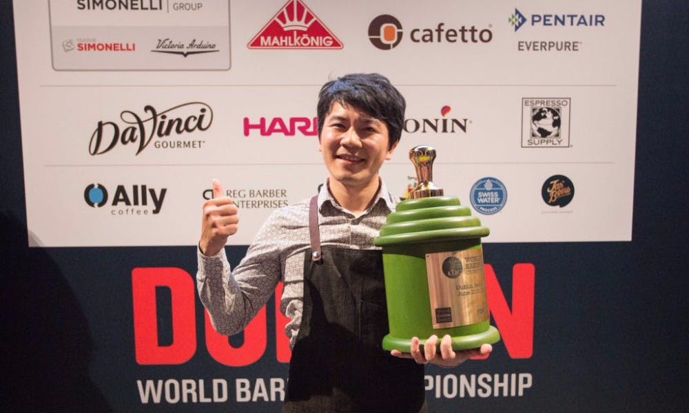 Berg Wu 吳則霖 World Barista Championship 世界盃咖啡大師比賽