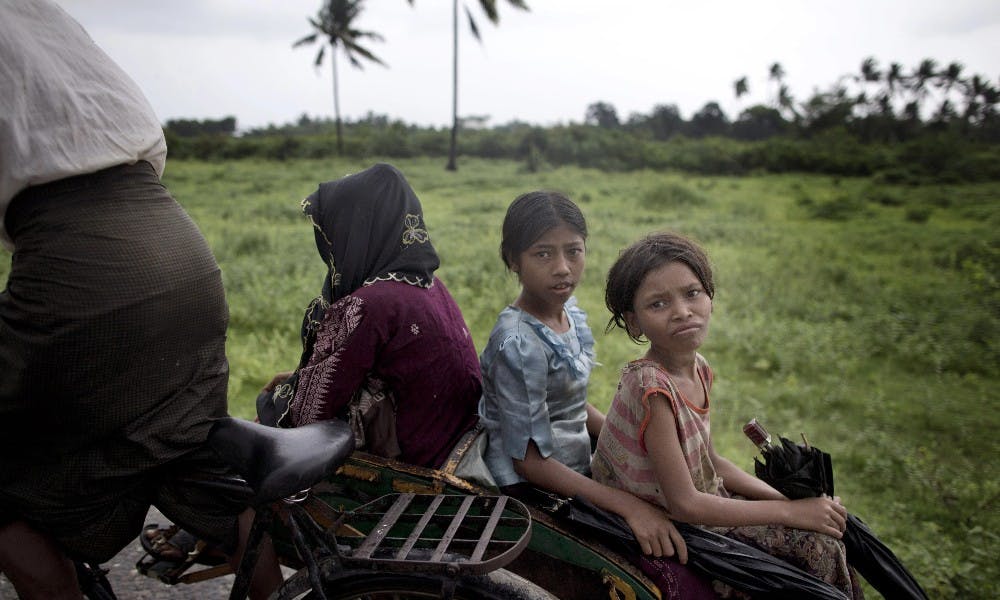 緬甸羅興亞（Rohingya）難民。