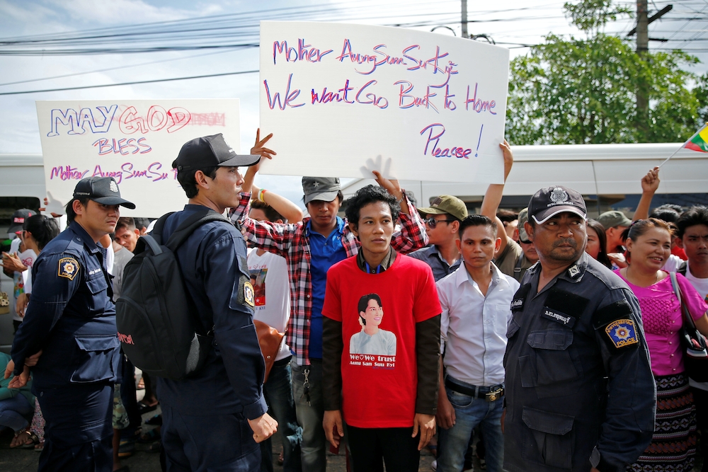 泰國公司虐殺緬甸移工 翁山蘇姬到訪改善境遇 | 文章內置圖片