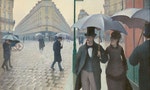 Gustave Caillebotte. Paris Street, Rainy Day, 1877. Art Institute of Chicago.