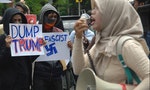 印尼穆斯林抗議川普《雅加達郵報》：穆斯林禁令對美印關係的破壞是巨大的