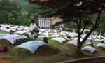 Mangwol-dong cemetery in Gwangju where victims' bodies were buried.