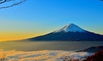 富士山 雲海 日出