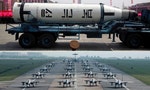【圖輯】北韓閱兵大秀新型洲際彈道飛彈，琉球美國空軍也進入「戰鬥狀態」