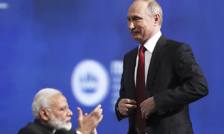 Troubled Waters: Modi Seeks to Smooth Ties with Putin 